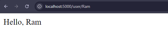 Express Route Parameters output