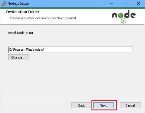 Install Node Js